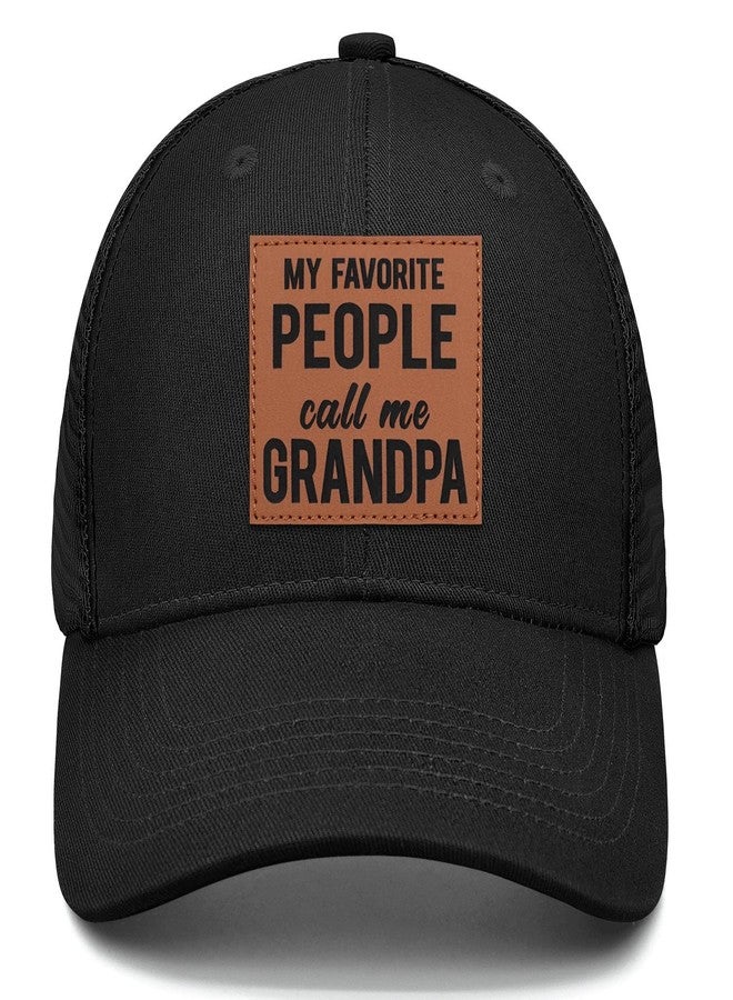 Supload Papa Hat Best Grandpa Gifts from Grandkids Fathers Day Christmas Birthday Gifts for Papa My Favorite People Call Me Papa Cap - Image 1